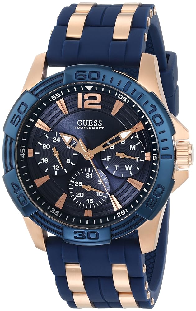 Buy GUESS Blue Dial Men Analog Watch - U0366G4 at Amazon.in